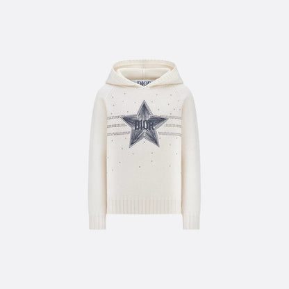 Kids Hooded Sweater Wool Knit