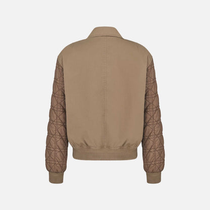 Lily Of The Valley Blouson Jacket In Cotton Twill