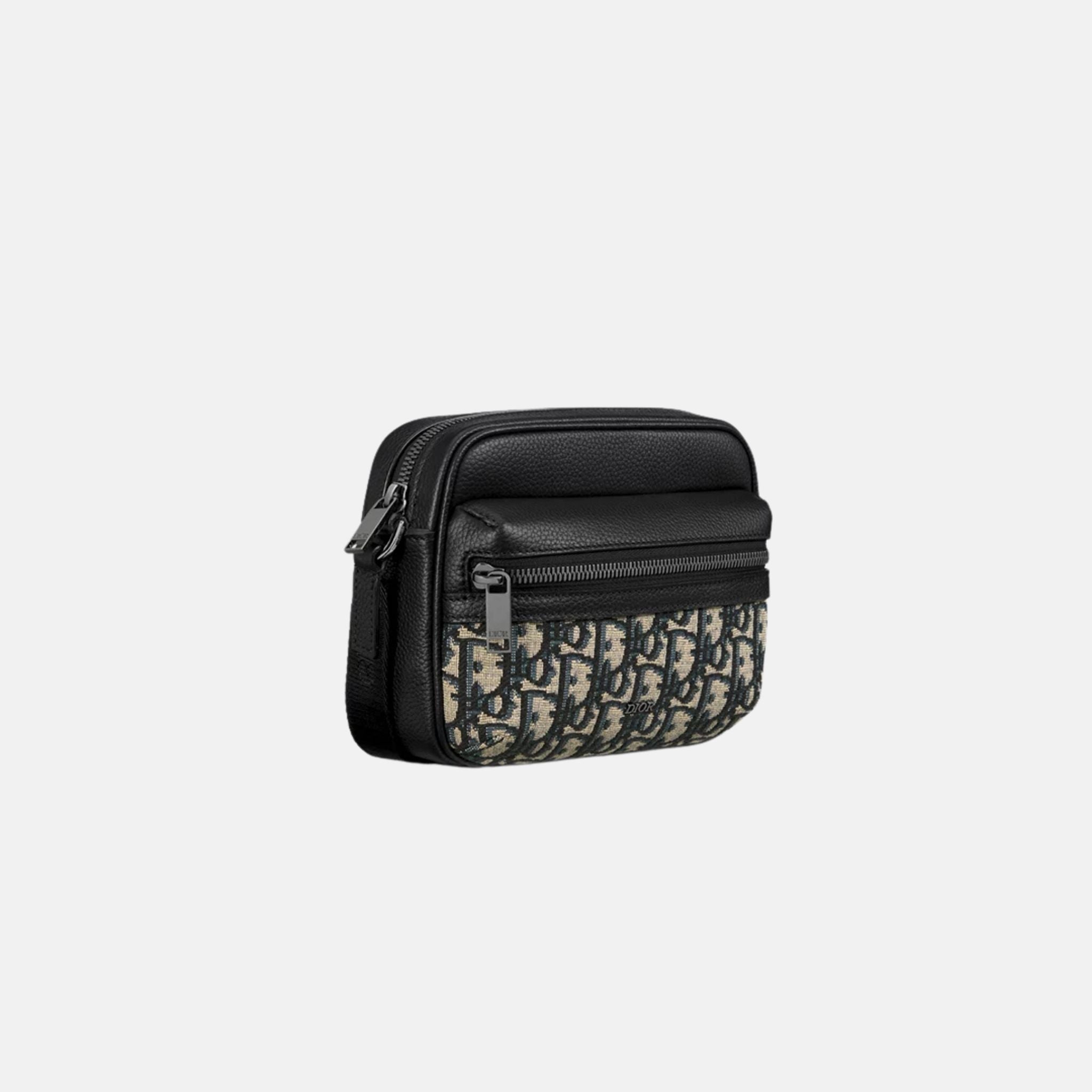 Mini Rider 2.0 Messenger in Oblique and Grained Calfskin