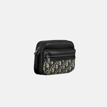 Mini Rider 2.0 Messenger in Oblique and Grained Calfskin