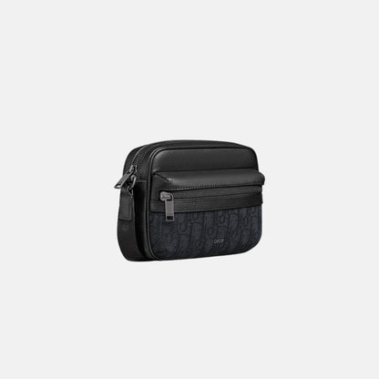 Mini Rider 2.0 Messenger in Oblique and Grained Calfskin