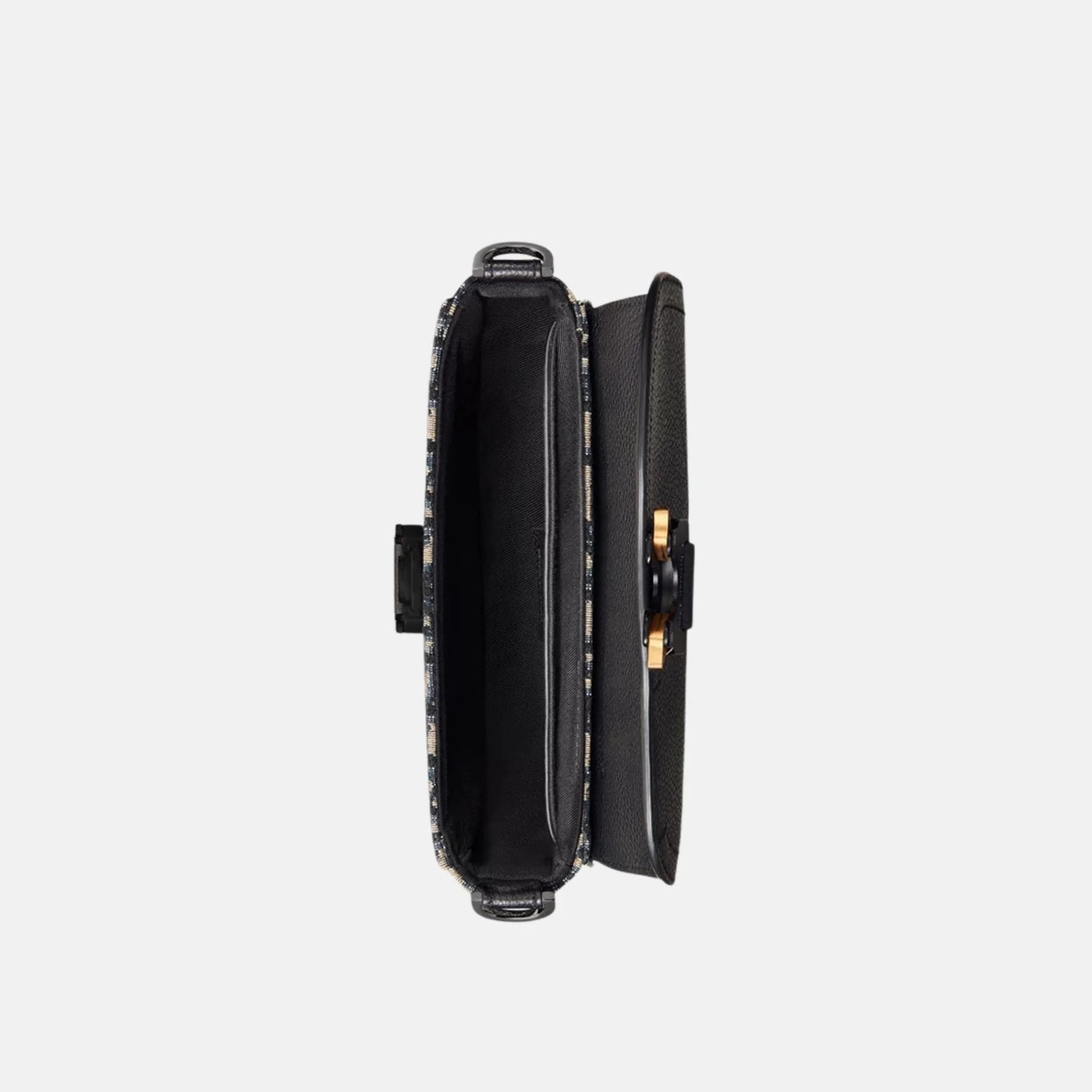 Mini Saddle Messenger Bag With Flap