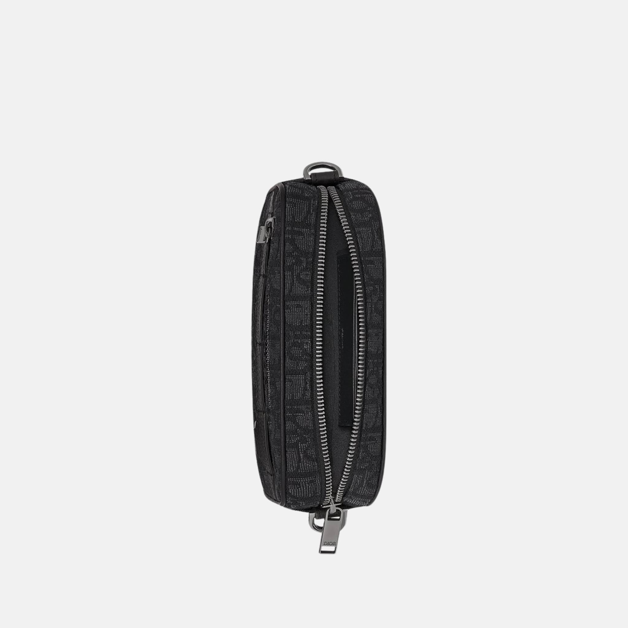 Mini Safari Bag with Strap Dior Oblique Jacquard