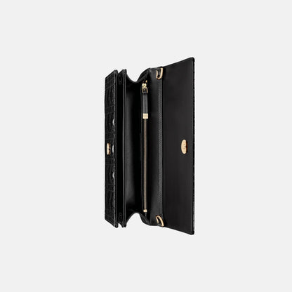 My Dior Top Handle Bag In Patent Cannage Calfskin