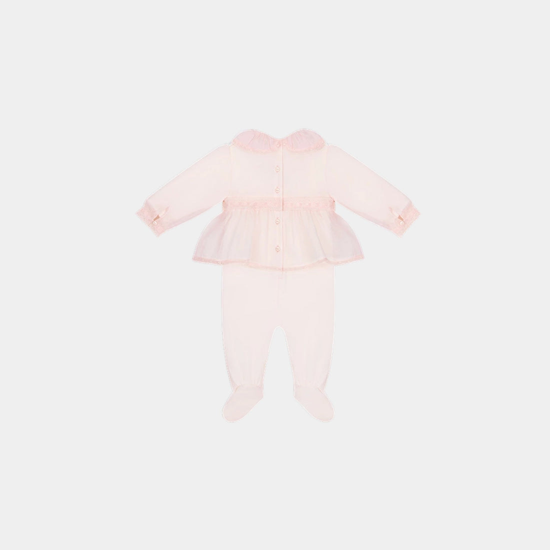 Nanouchka One-Piece Pajama Pale Pink