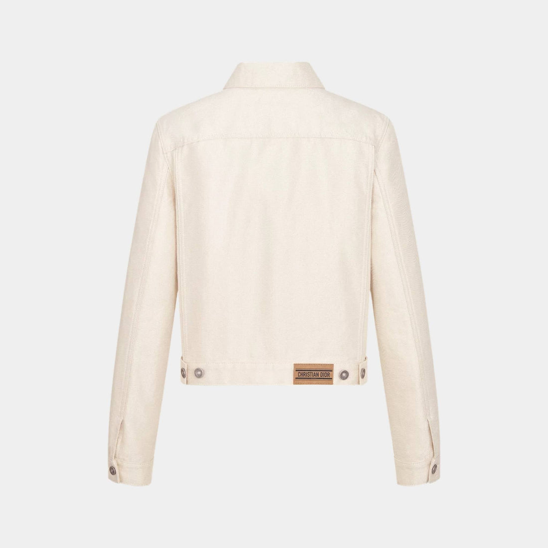 Or Jacket Gold-Tone Cotton-Blend Denim
