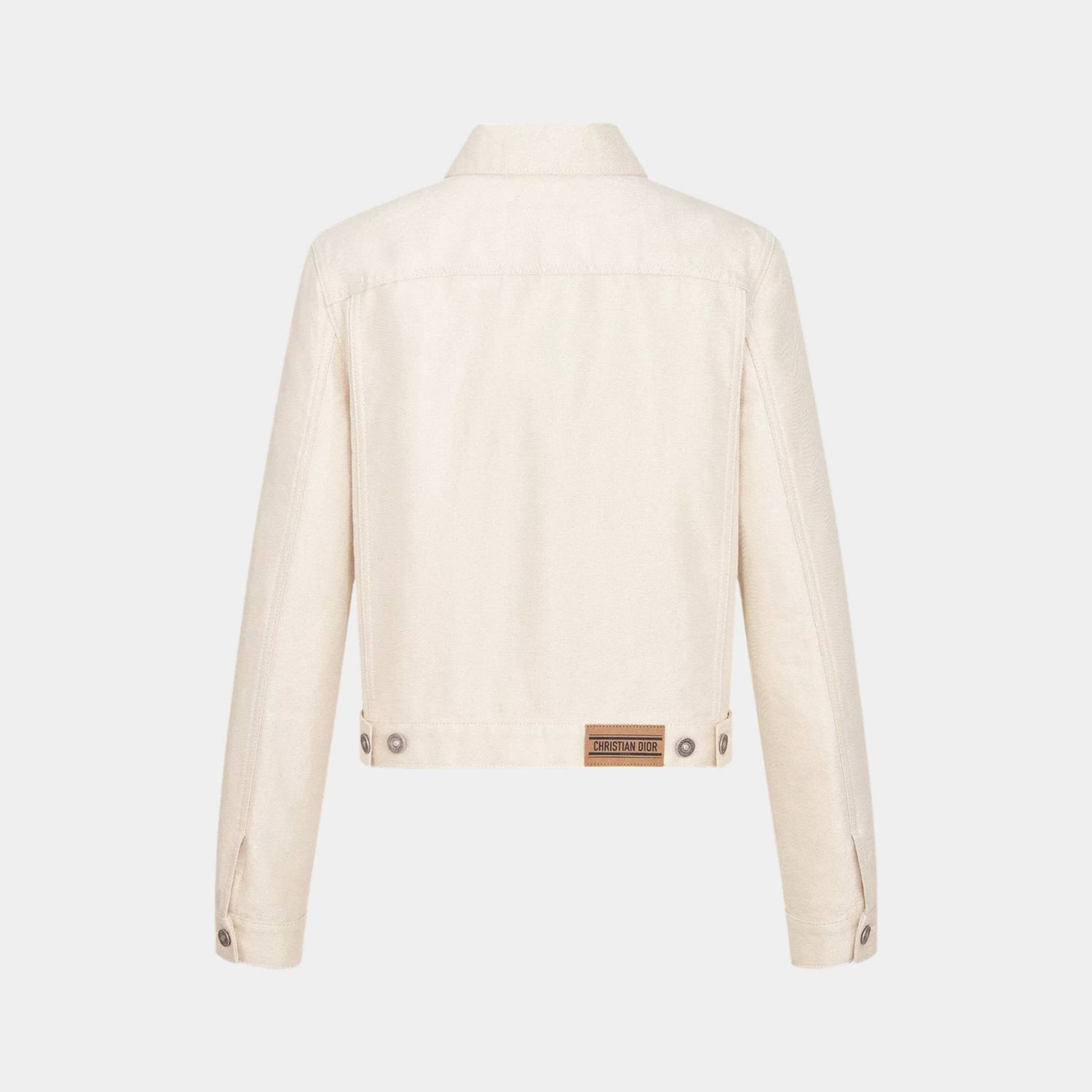 Or Jacket Gold-Tone Cotton-Blend Denim