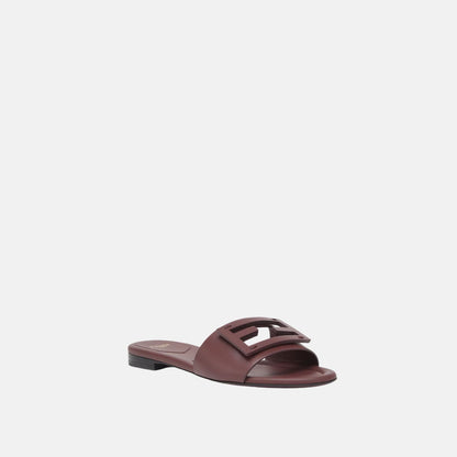 Baguette Slides In Leather