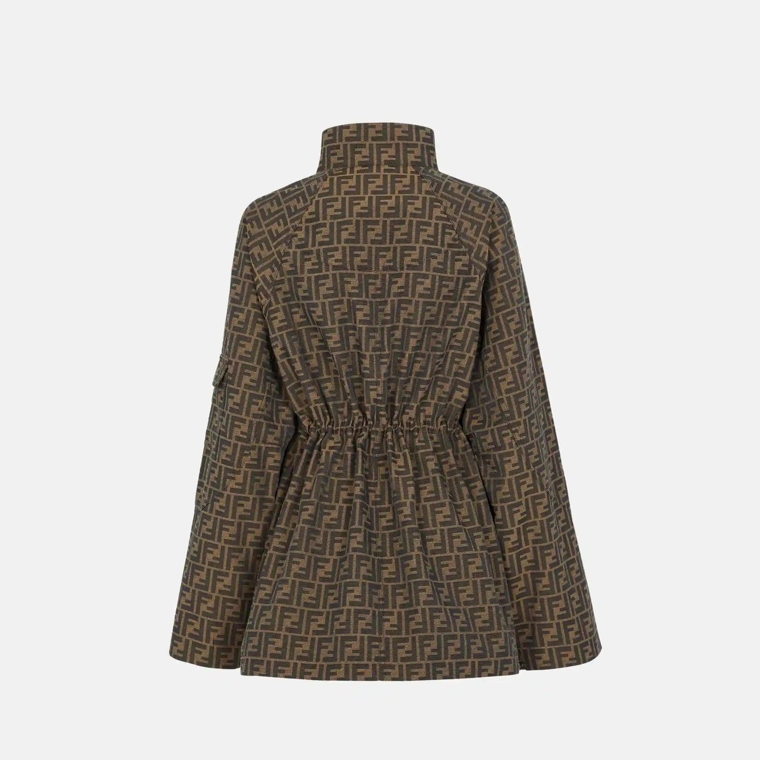 Blouson In Brown FF Canvas