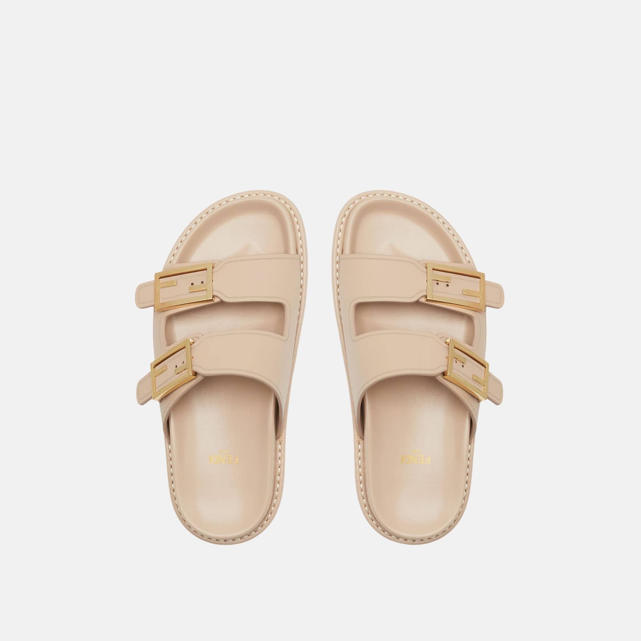 Feel Slides In Leather