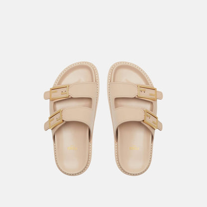 Feel Slides In Leather
