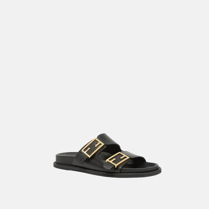 Feel Slides In Leather