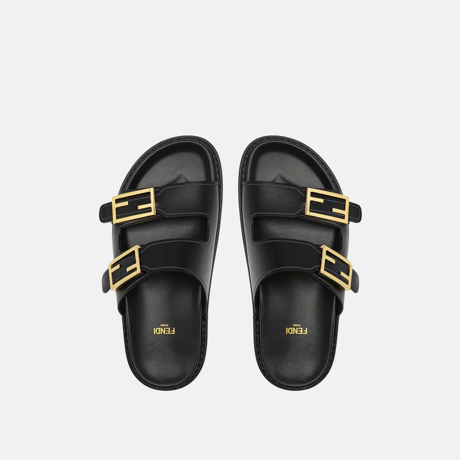 Feel Slides In Leather