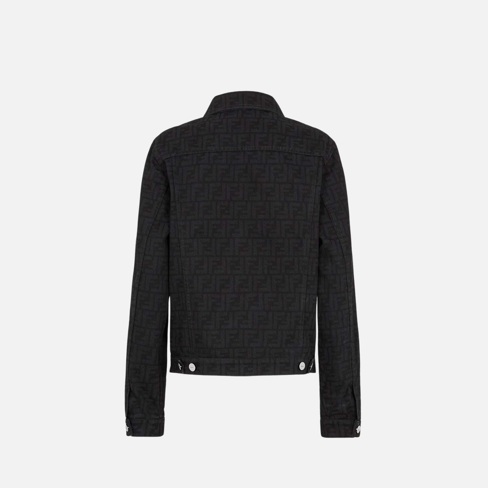 Jacket In Black FF Denim