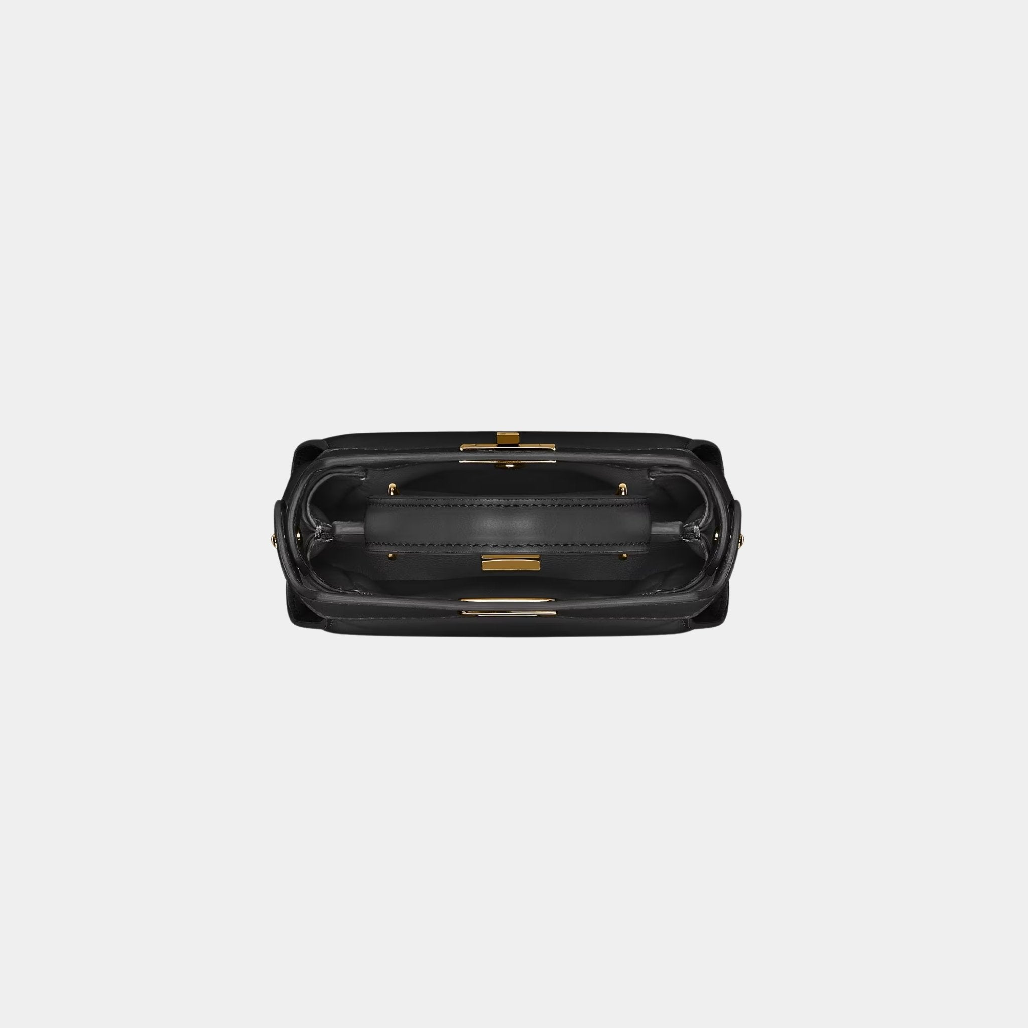 Nano Peekaboo Nappa Leather Bag