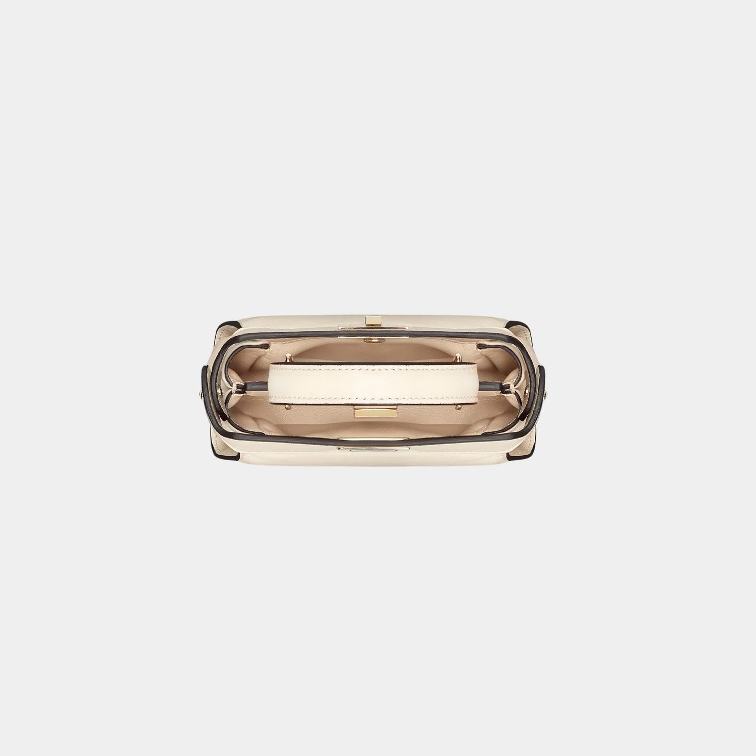 Nano Peekaboo Nappa Leather Bag