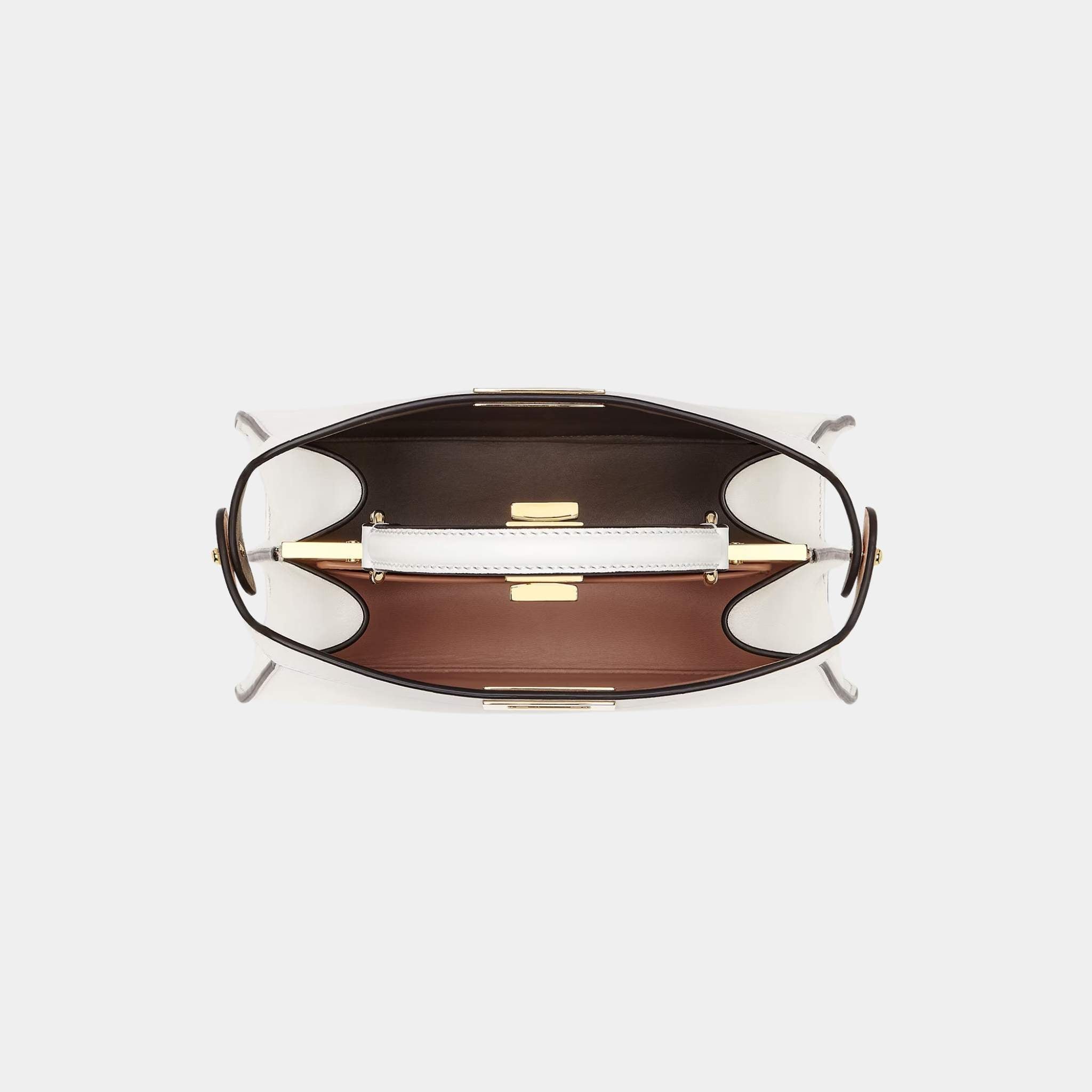 Peekaboo ISeeU Small Calf Leather Bag