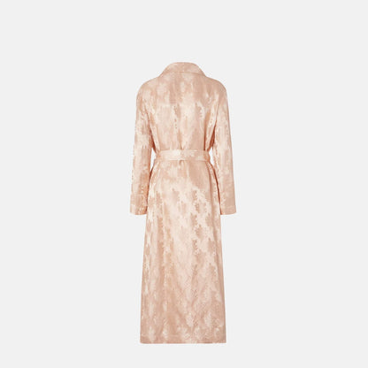 Pink Silk Overcoat