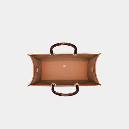 Sunshine Medium Leather Shopper