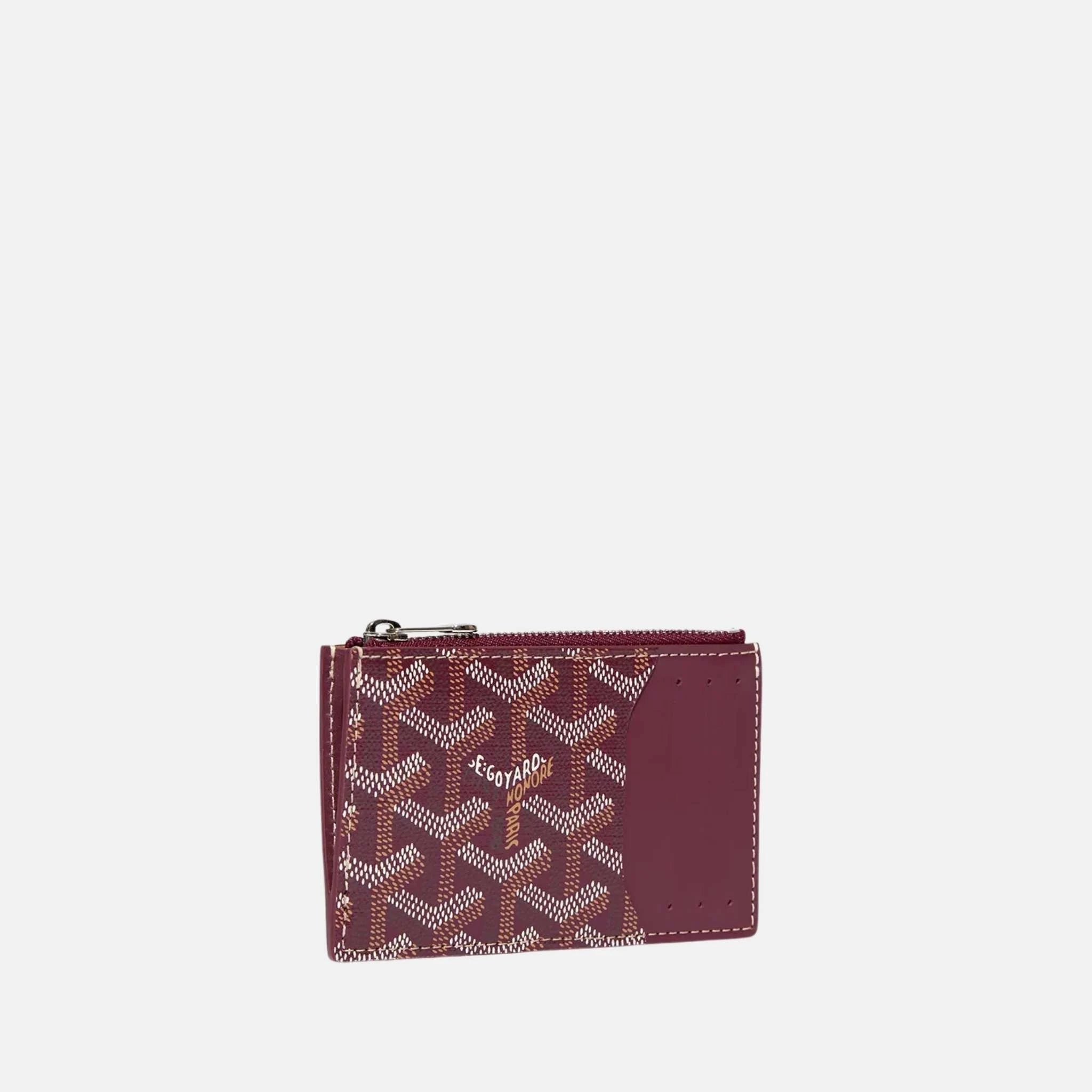 Bourbon Zipped Card Holder