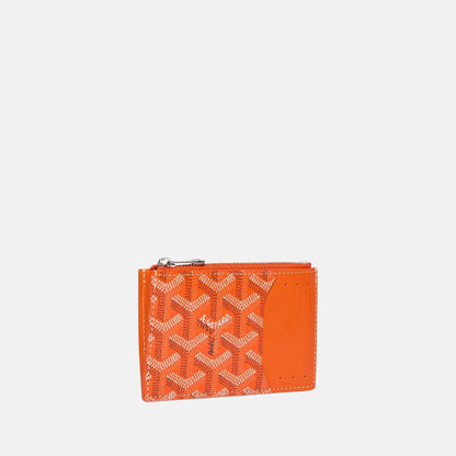 Bourbon Zipped Card Holder