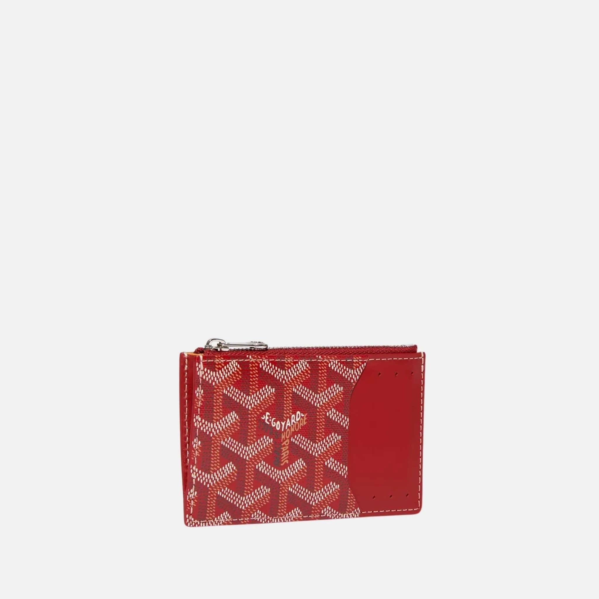 Bourbon Zipped Card Holder