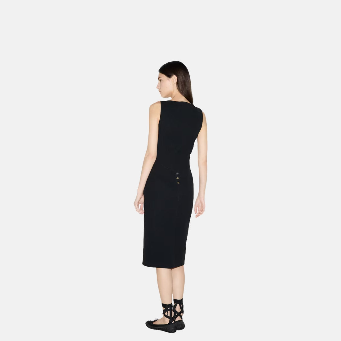 Cotton Crepe Dress
