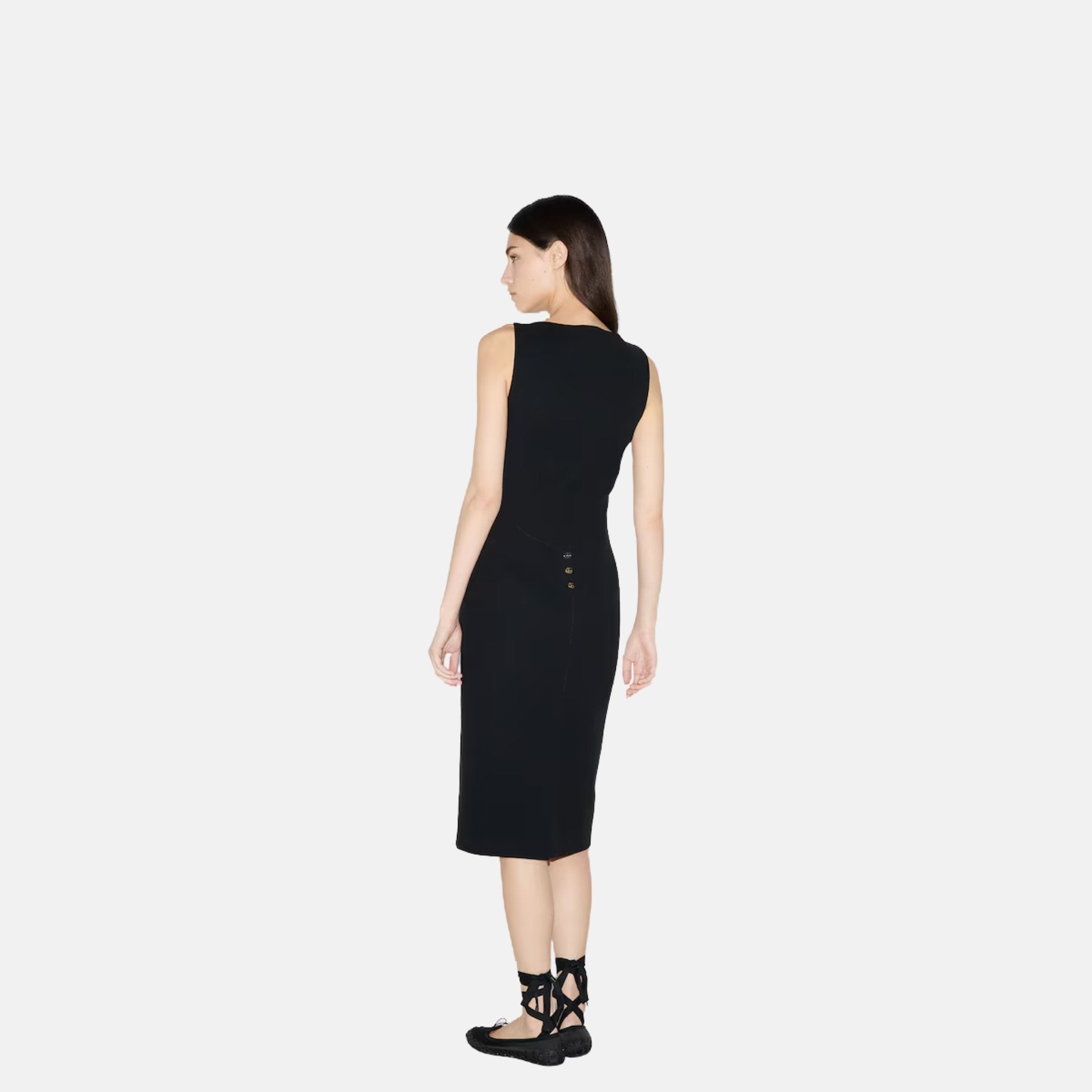 Cotton Crepe Dress