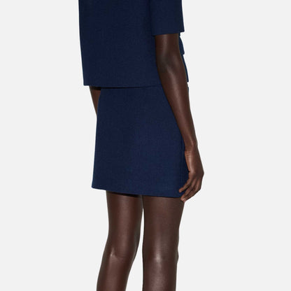 Cotton Tweed Skirt