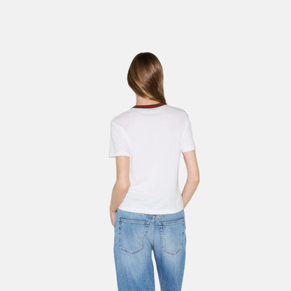 Jersey T-Shirt With Web