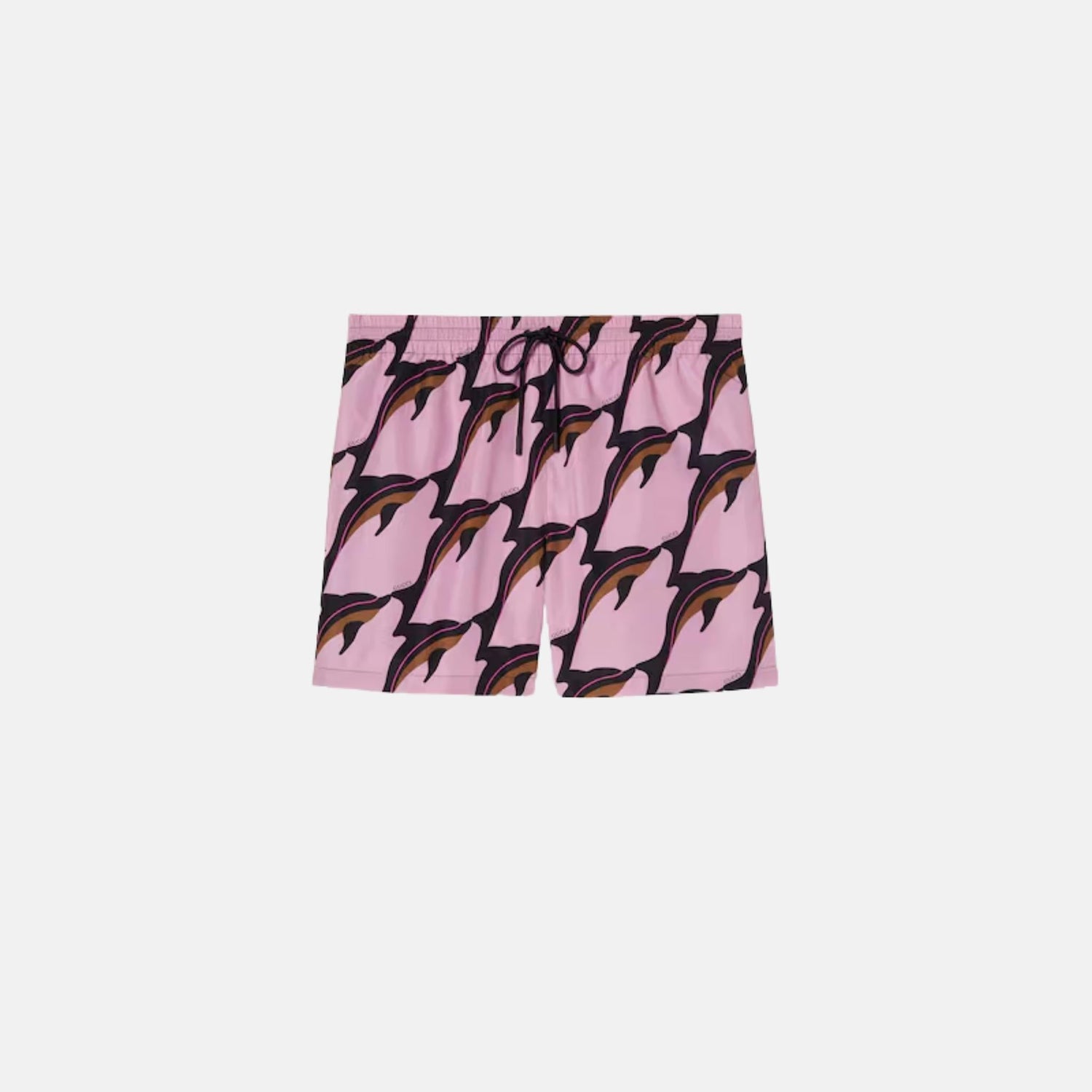 Printed Technical Poplin Swim Short