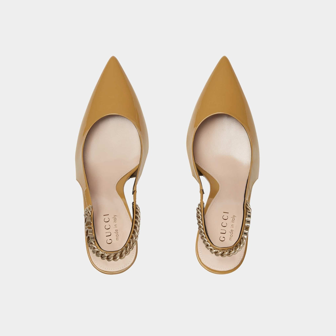 Signoria Slingback Patent Leather Pump