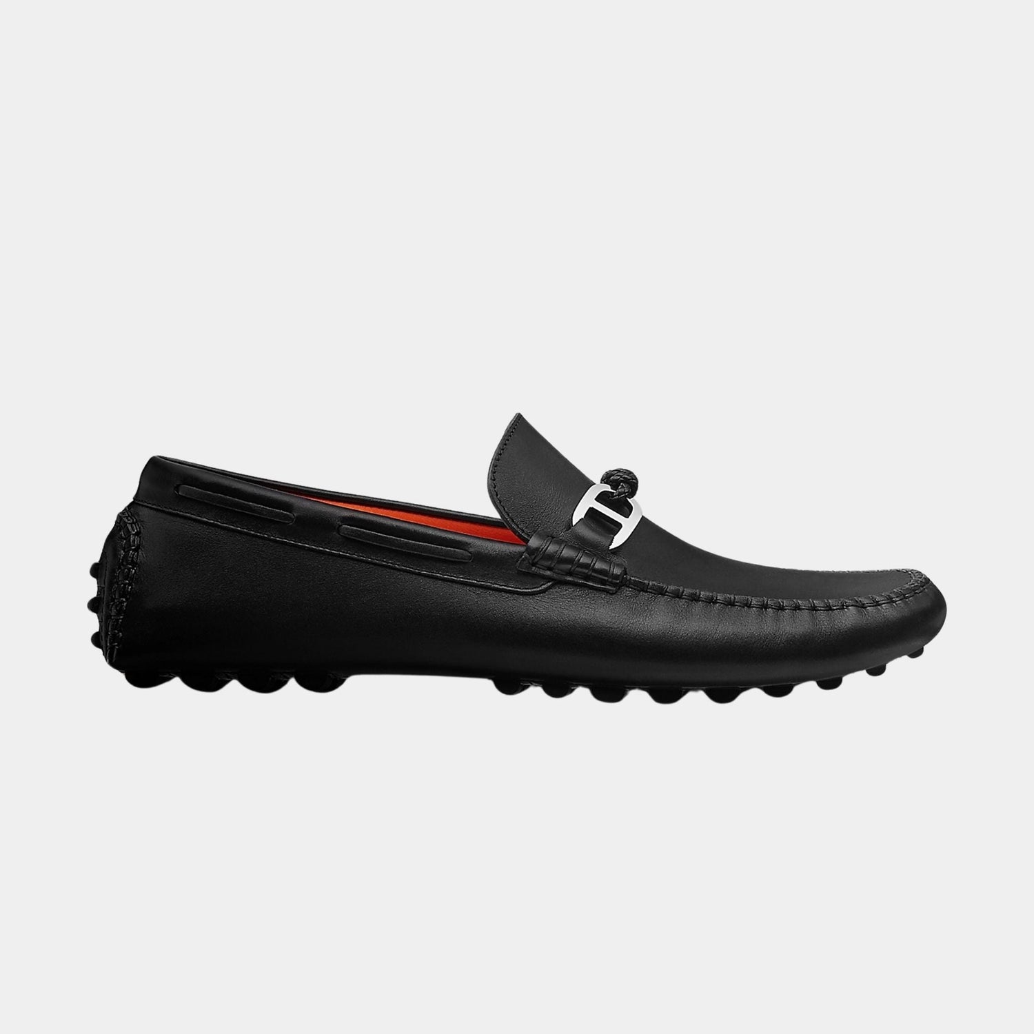 Alessandro Loafer in Calfskin with Braided Leather Cord