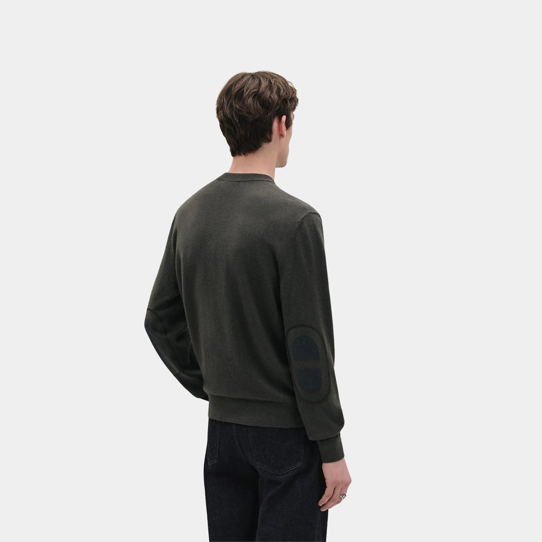 Anchor Chain Link Round Neck Sweater