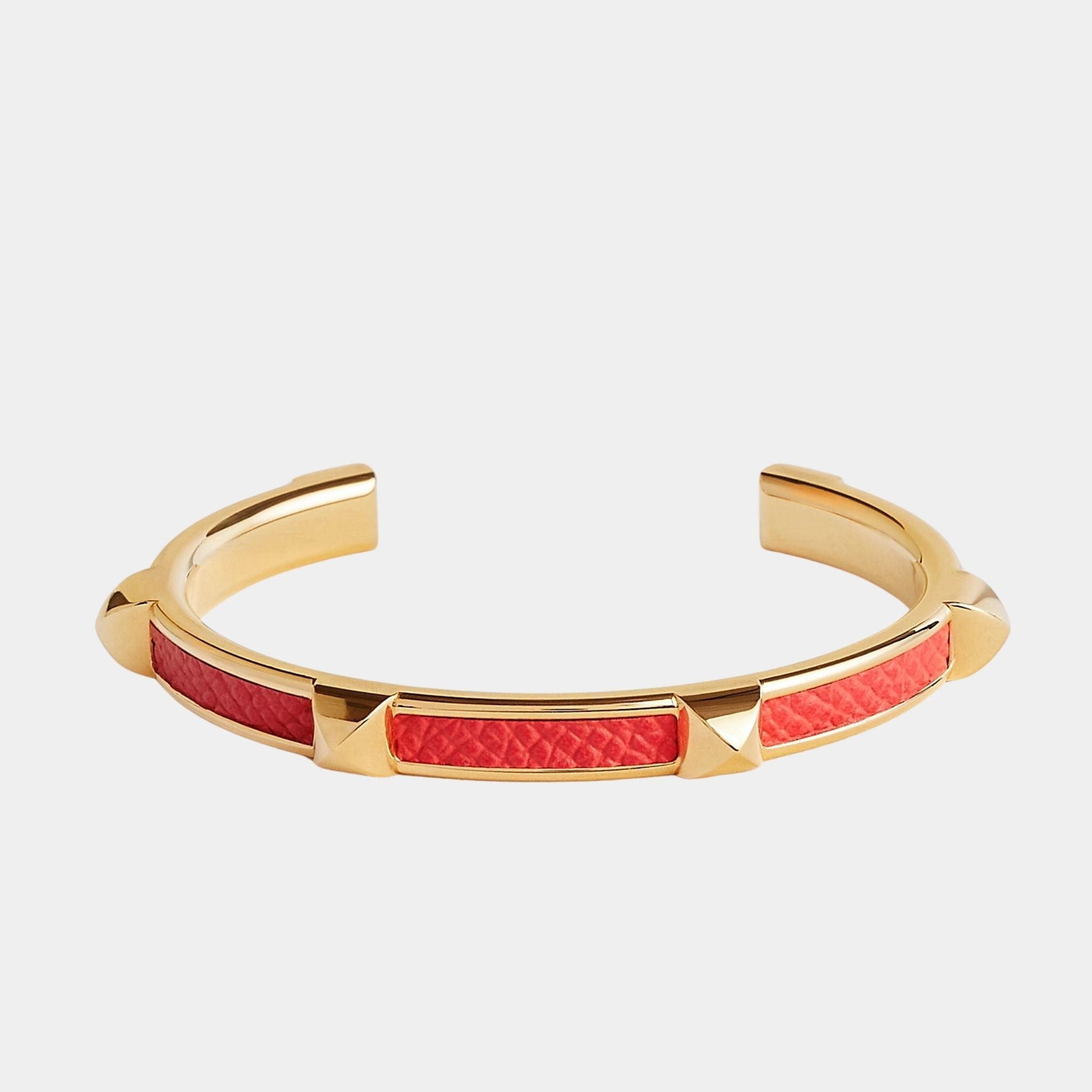 Athena Bracelet Epsom Calfskin Gold Plated
