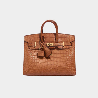Birkin 20 Alligator Mississippi Gold GHW