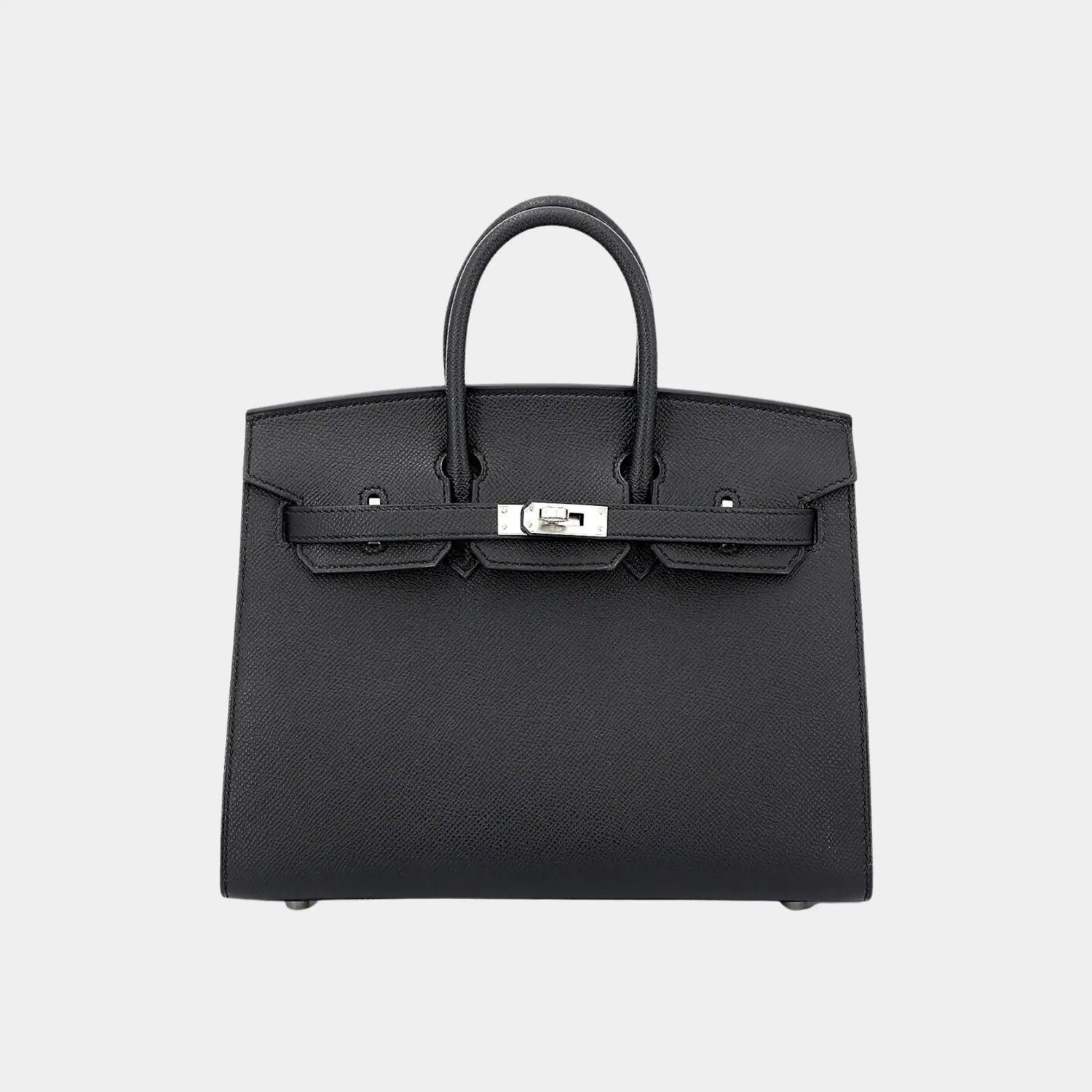 Birkin 25 Epsom Black PHW