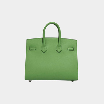 Birkin 25 Epsom Vert Yucca