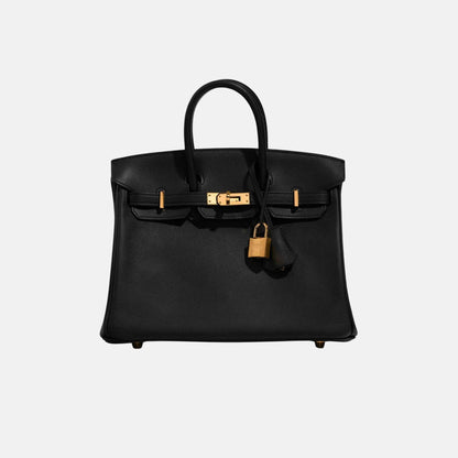 Birkin 25 Swift Black GHW