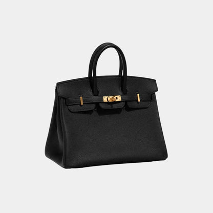 Birkin 25 Togo Black GHW