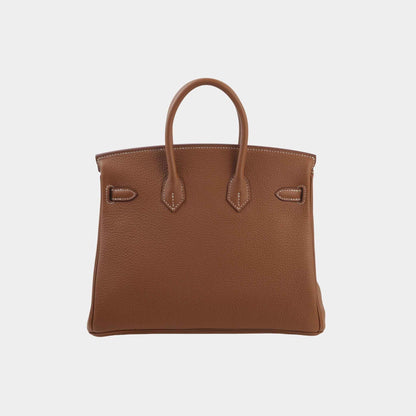 Birkin 25 Togo Gold/Gris Misty PHW