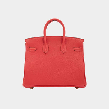 Birkin 25 Togo Tomato Rouge