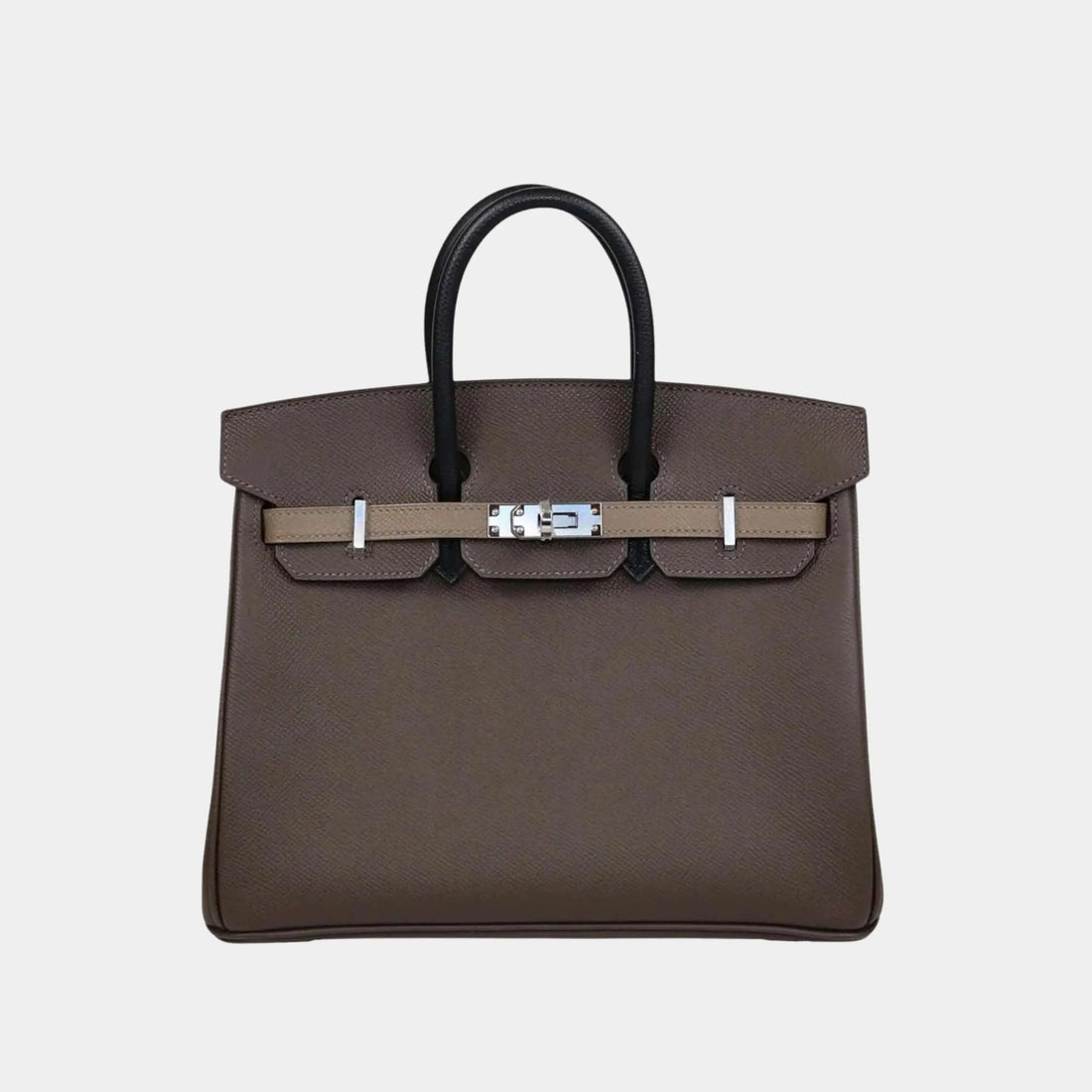 Birkin 25 Togo Tricolor Ecorce/Etoupe/Black PHW
