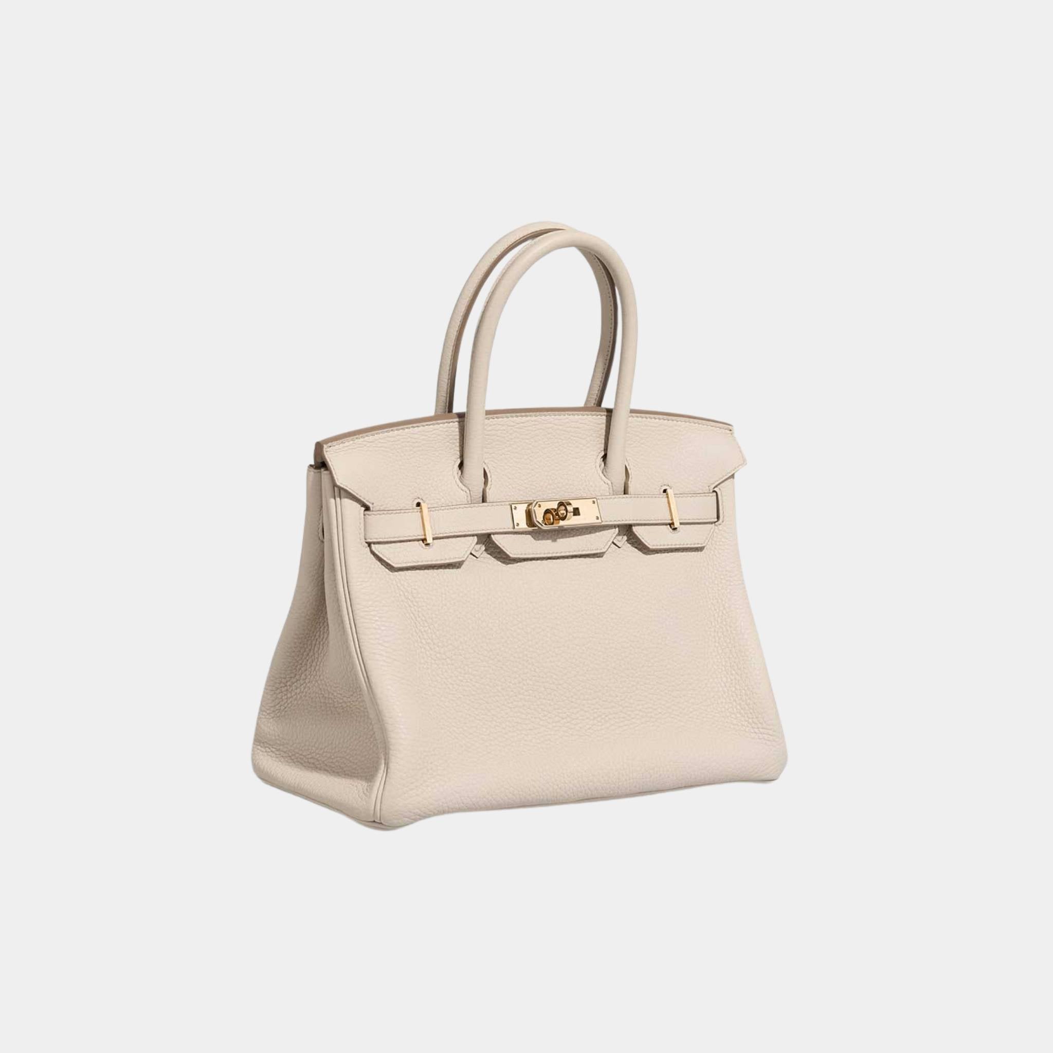 Birkin 30 Togo Beton GHW