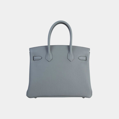 Birkin 30 Togo Gris Mouette PHW