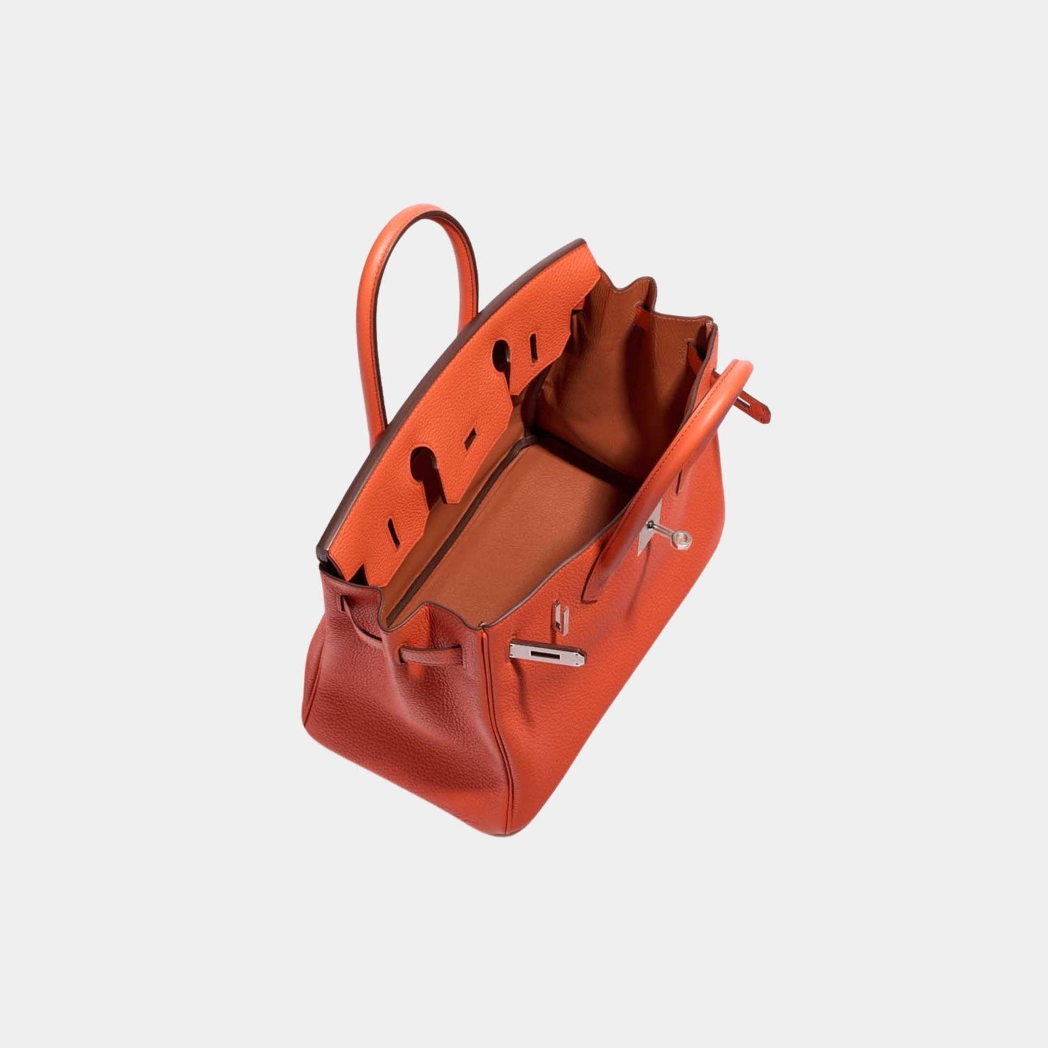 Birkin 30 Togo Orange Poppy PHW