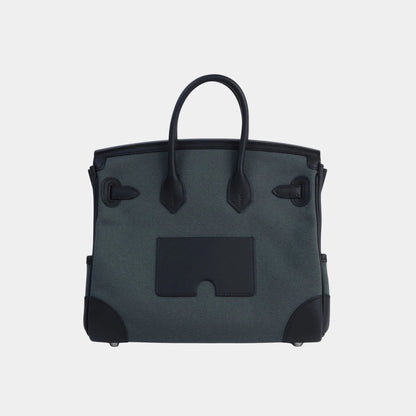 Birkin Cargo 25 Canvas-Swift Vert Mangrove PHW