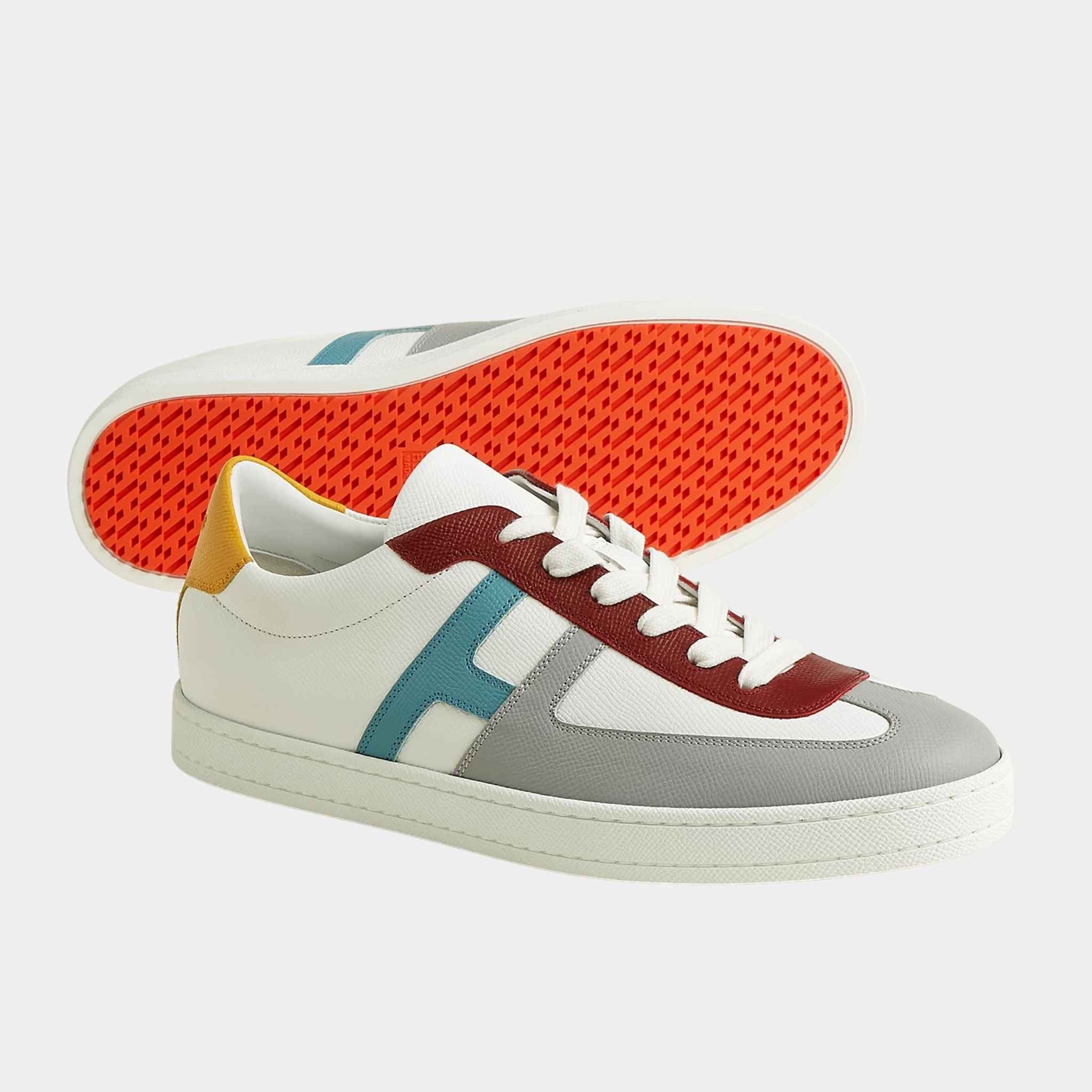 Boomerang Sneaker in Epsom Calfskin