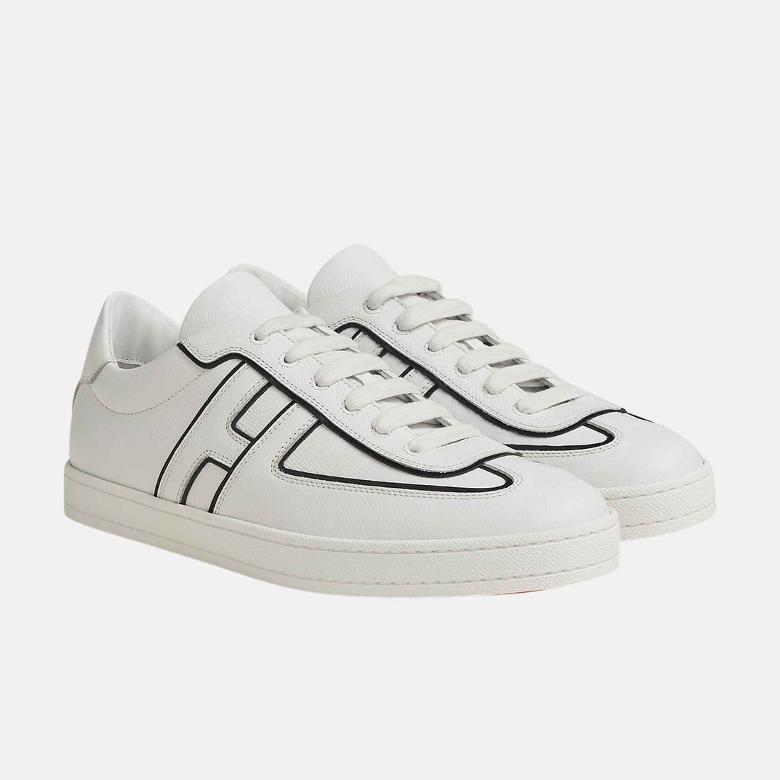 Boomerang Sneaker Monochrome Epsom Calfskin