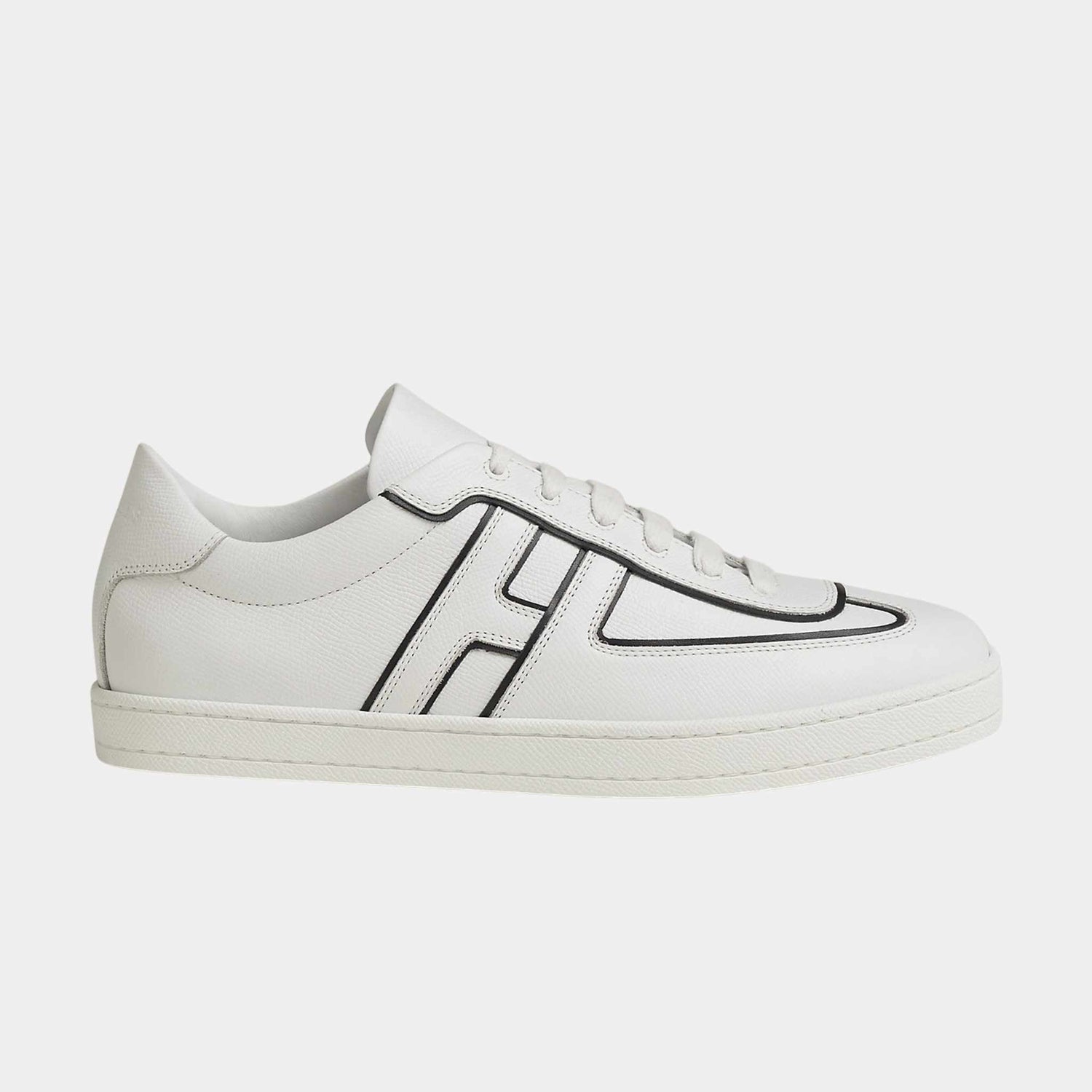 Boomerang Sneaker Monochrome Epsom Calfskin